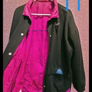 Reversible vintage jacket.